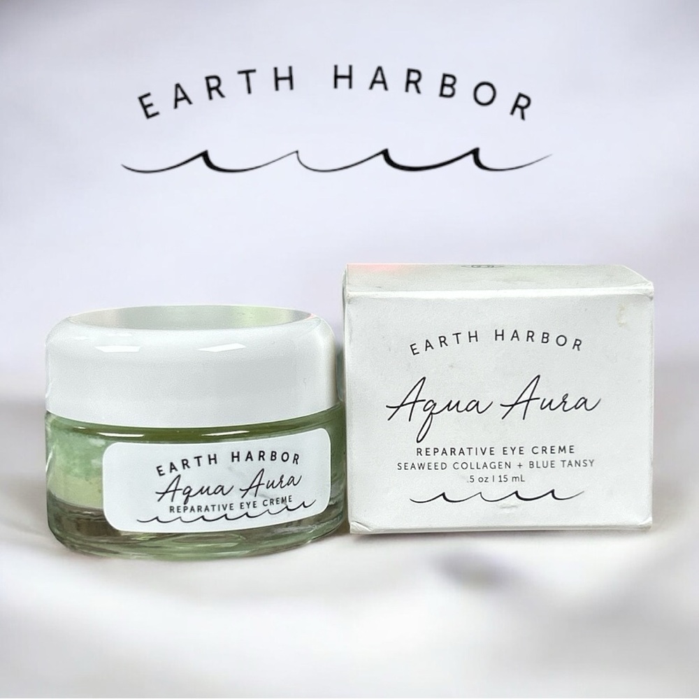Earth Harbor Aqua Aura‎ Reparative Eye Crème 0.5 oz